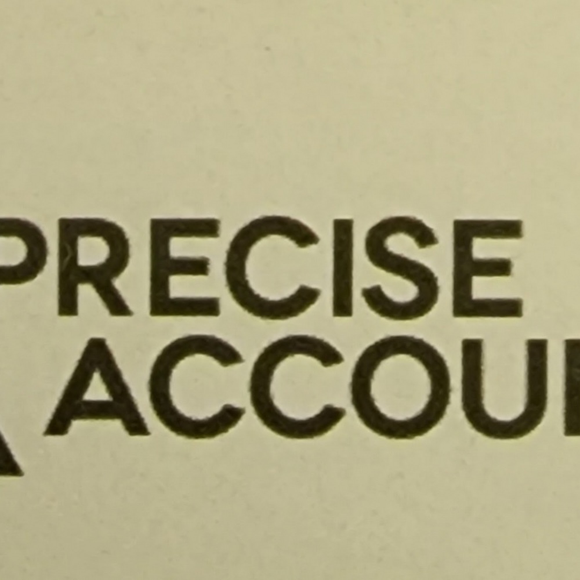 Precise Accounting