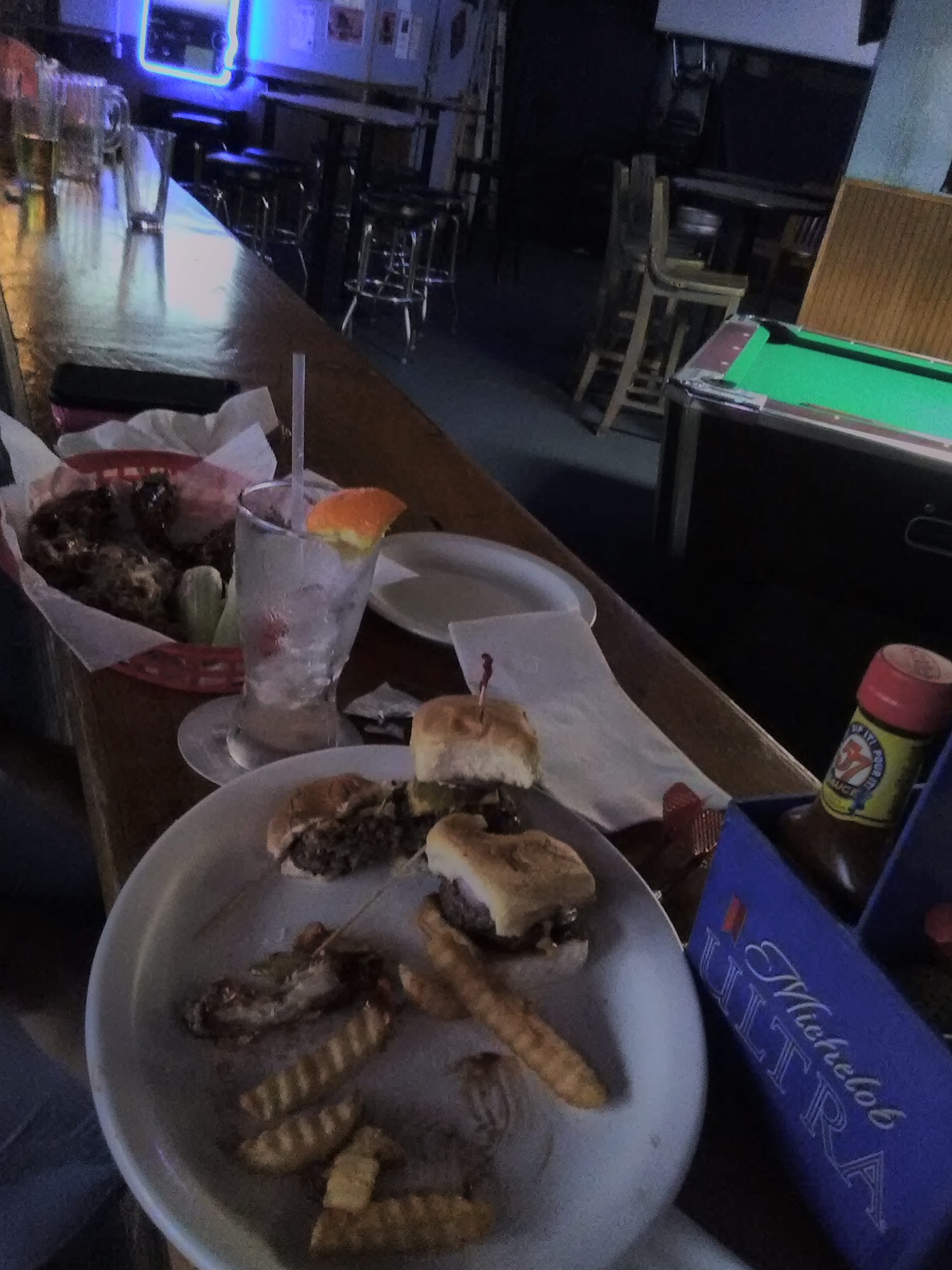 Malabu Pub & Grille Menu