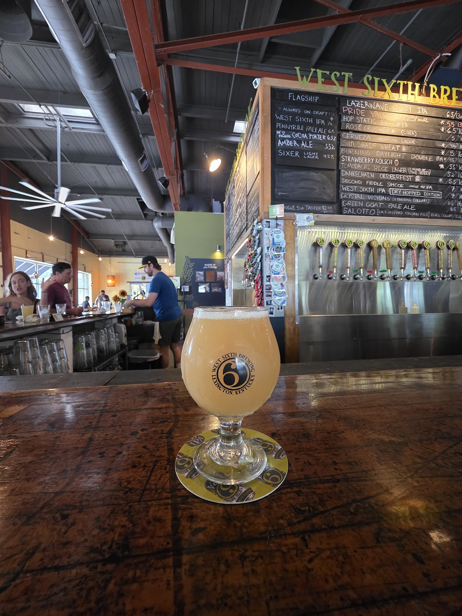 West Sixth Brewing Menu