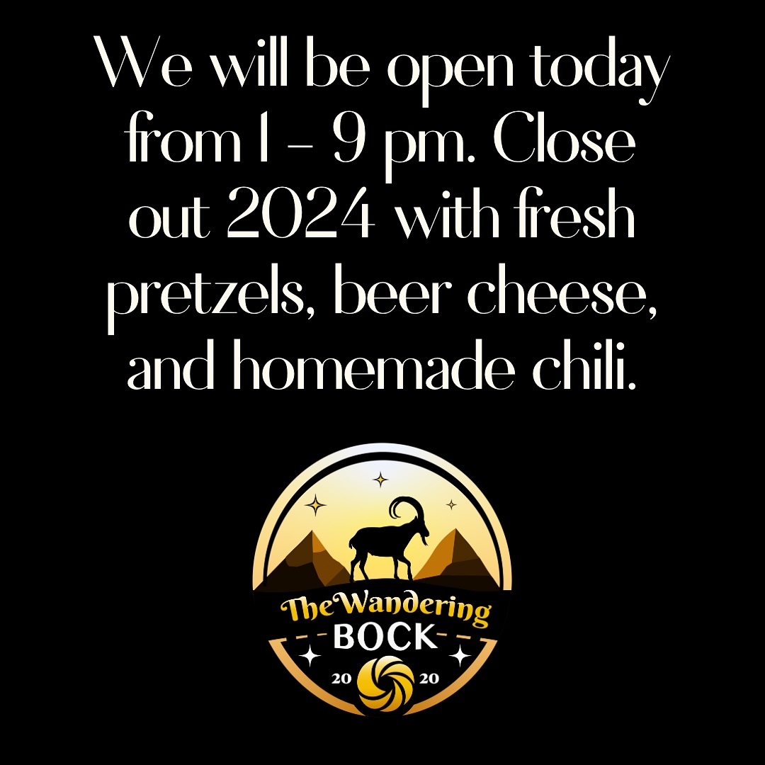 The Wandering Bock Pretzel Pub & Brat Haus Menu