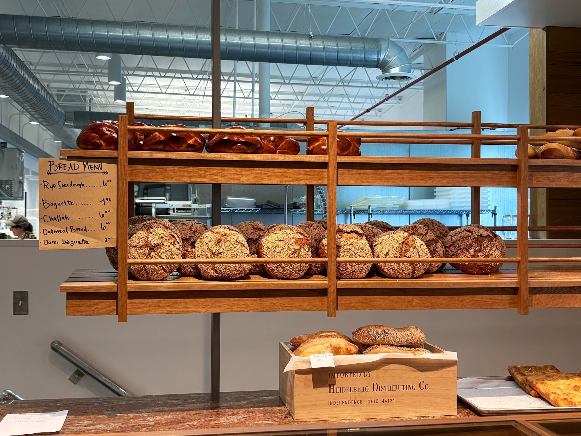 Bread & Roses Bakery Menu