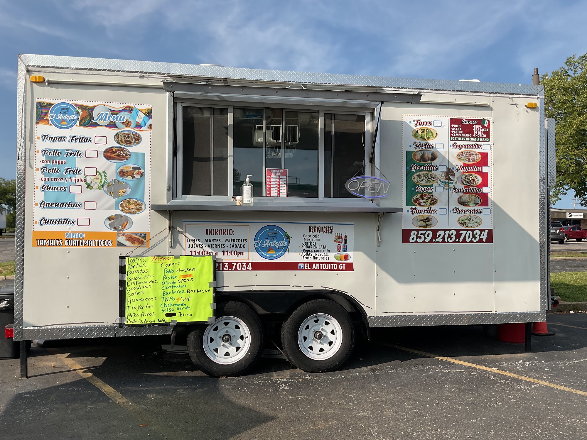 El Antojito GT Menu