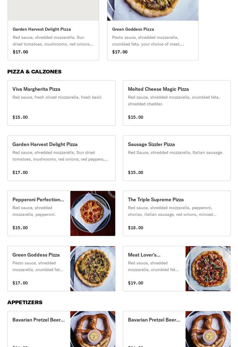 Black-Type Brewing, LLC Menu