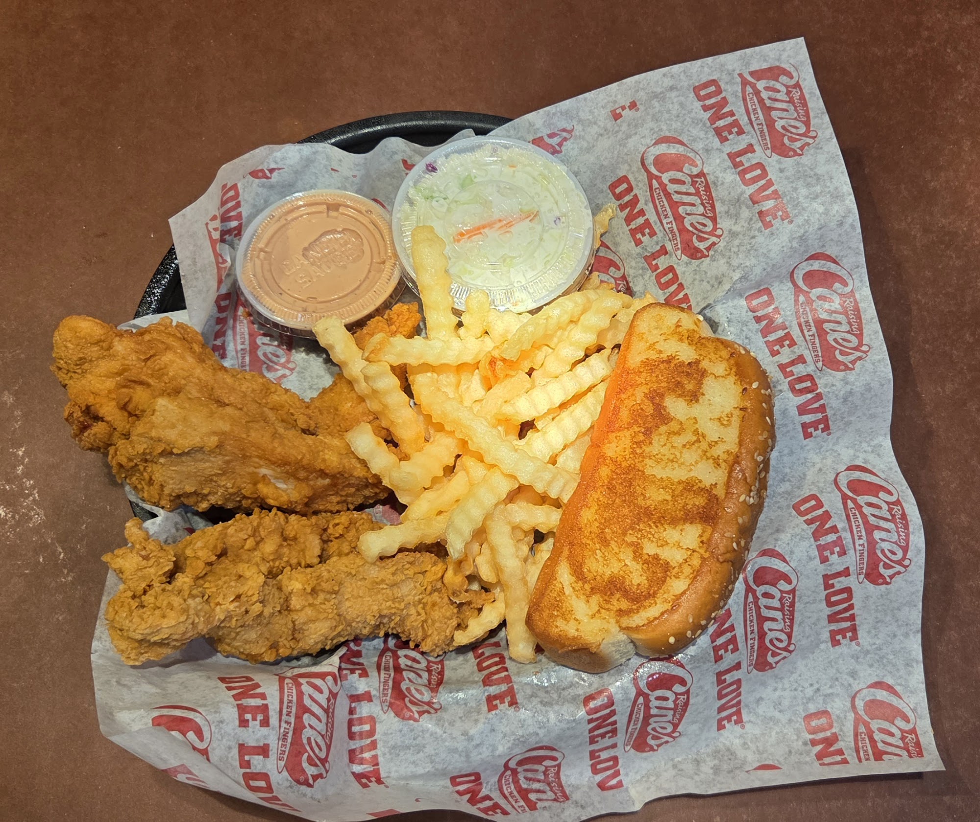 Raising Cane's Chicken Fingers Menu