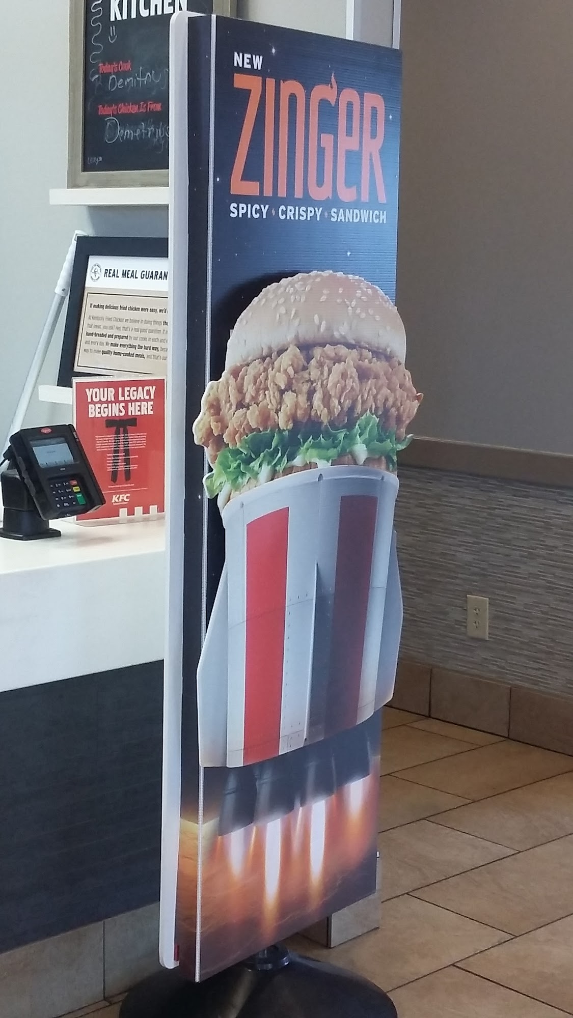 KFC Menu