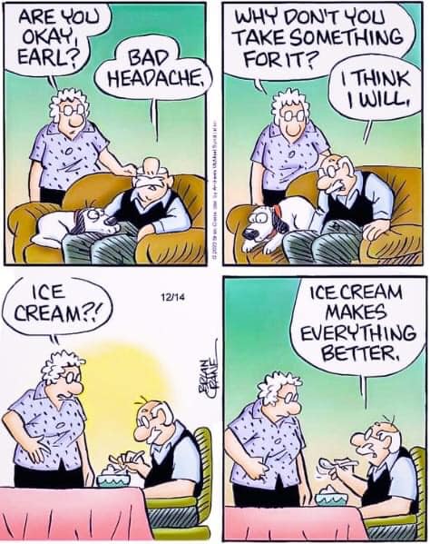 Haywood's Ice Cream Menu