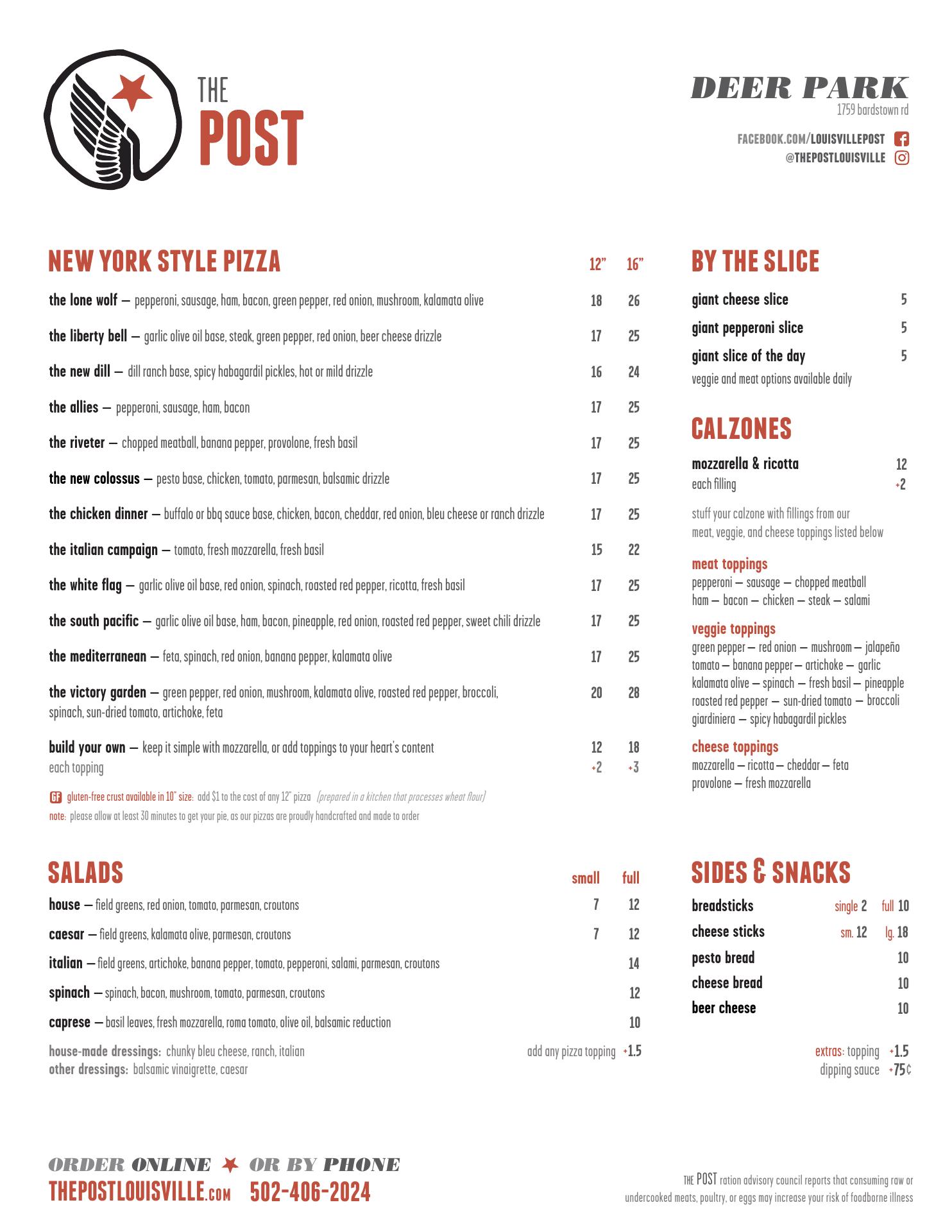 Vines Wine Bar & Spirit Shop Menu