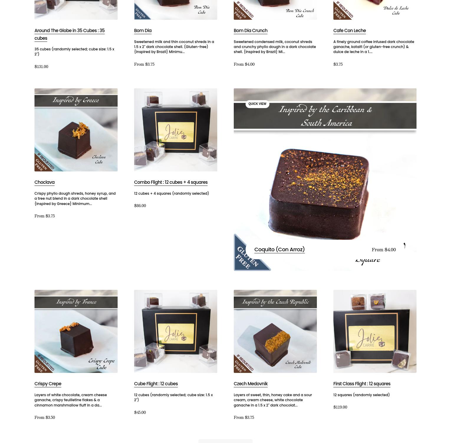 Jolie Carre - World Cafe (fka Boujie Biscuit) Menu