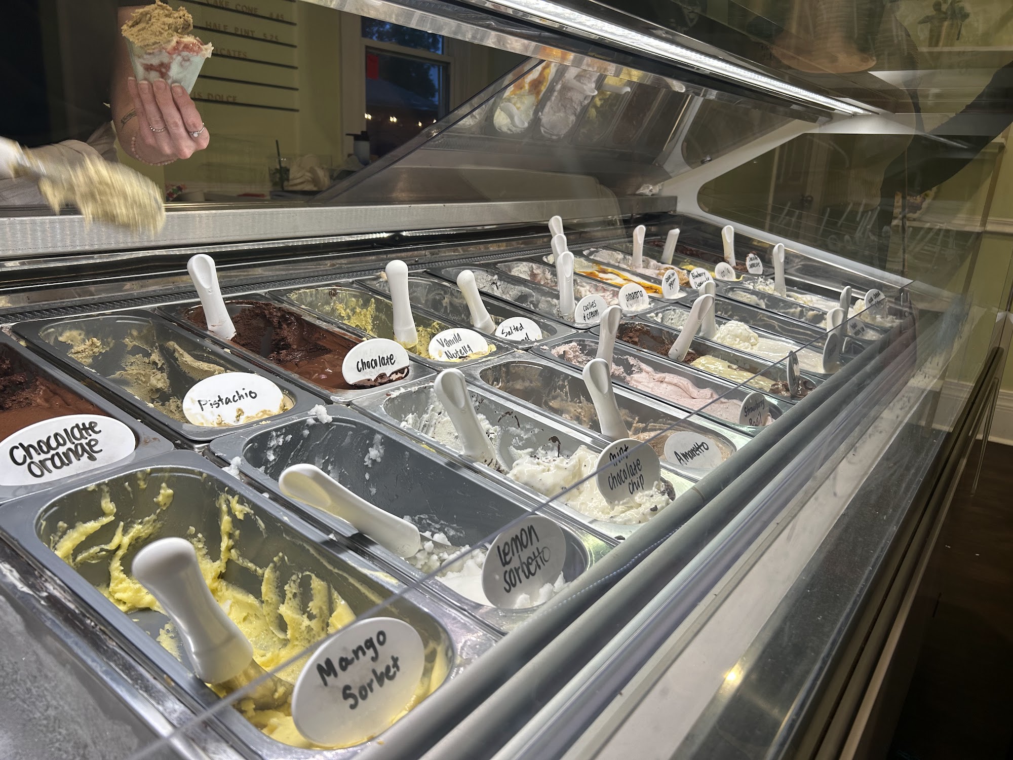 Gelato Gilberto Menu