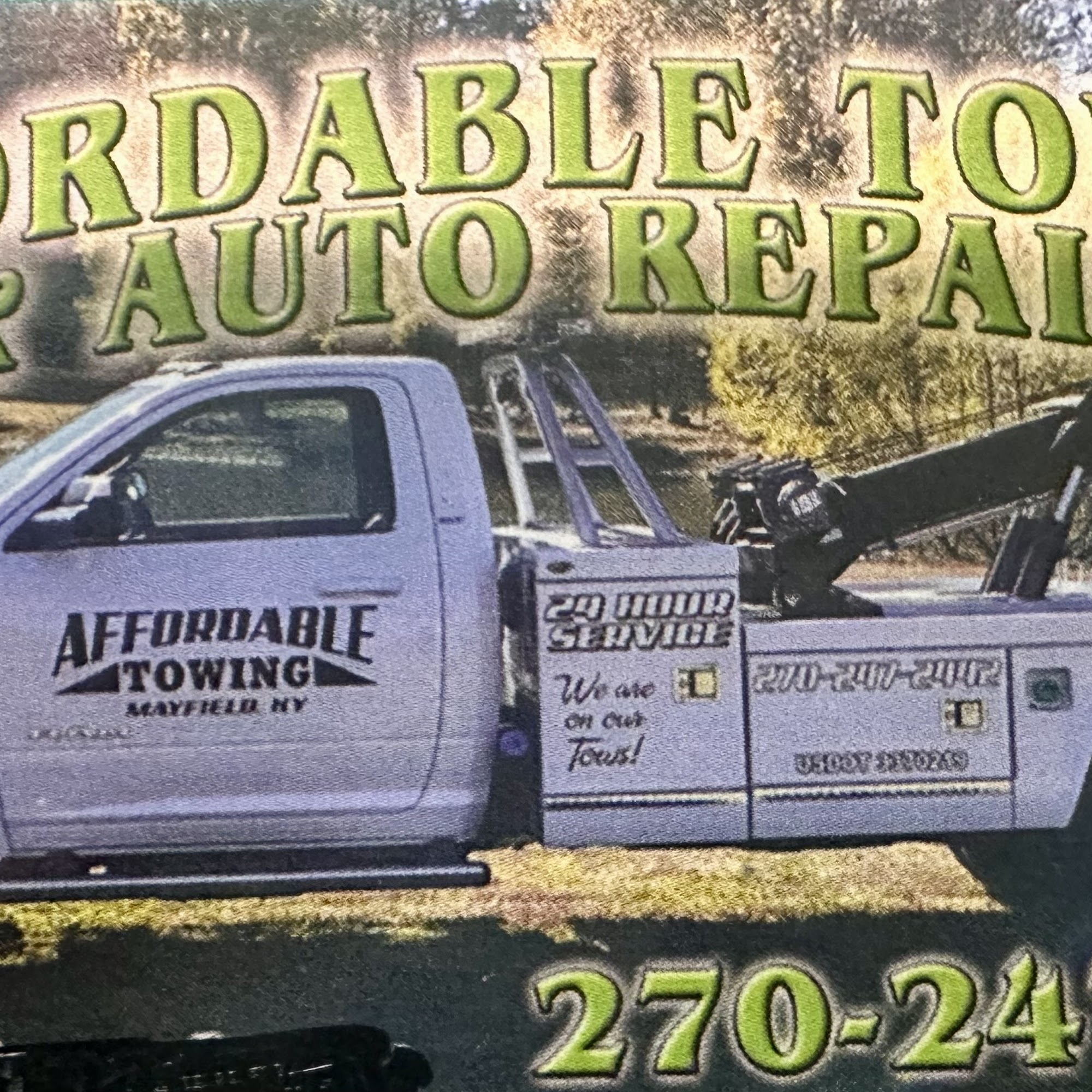 Affordable Towing and Repair Mayfield