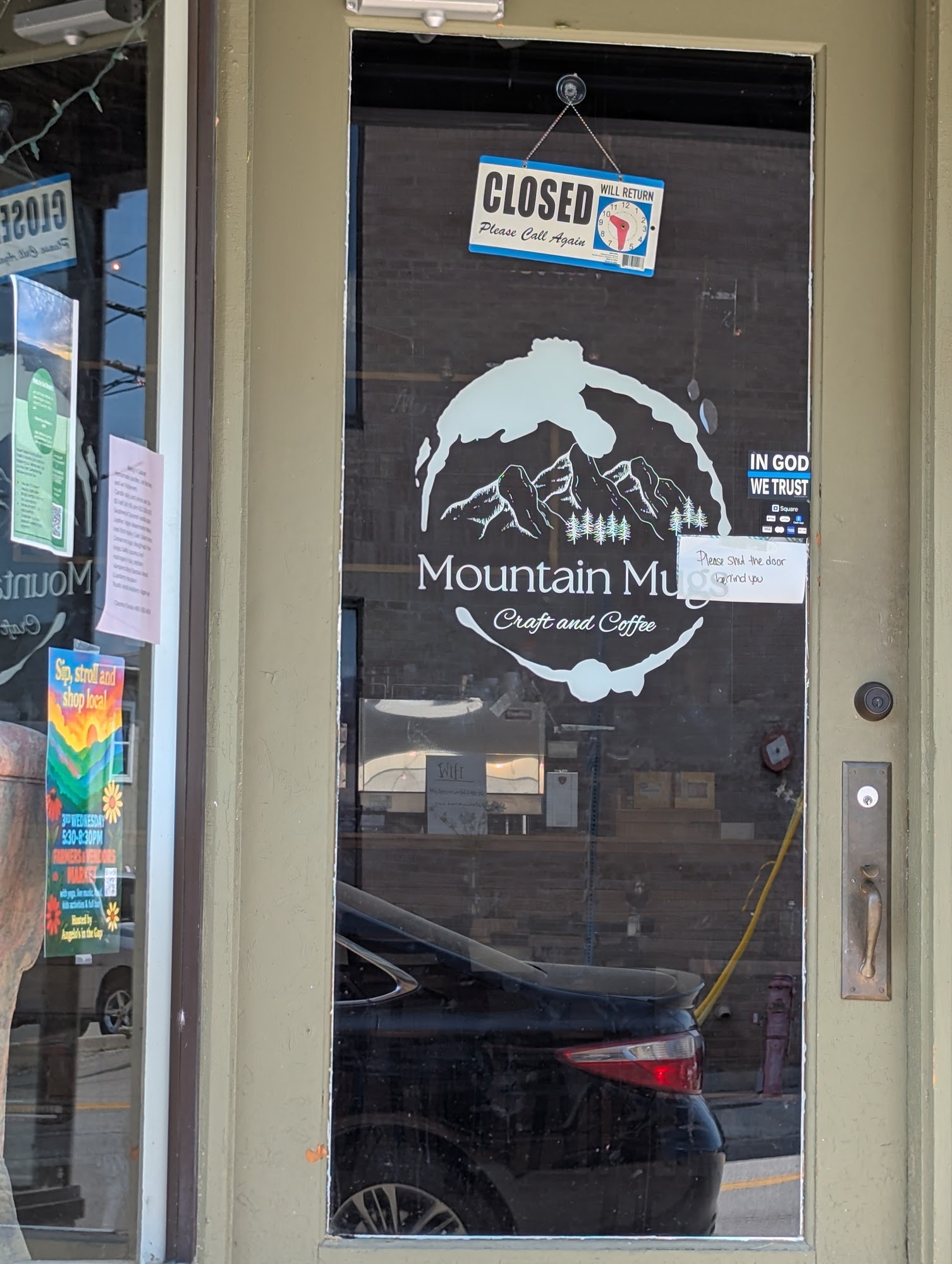 Mountain Mugs Craft and Coffee Menu