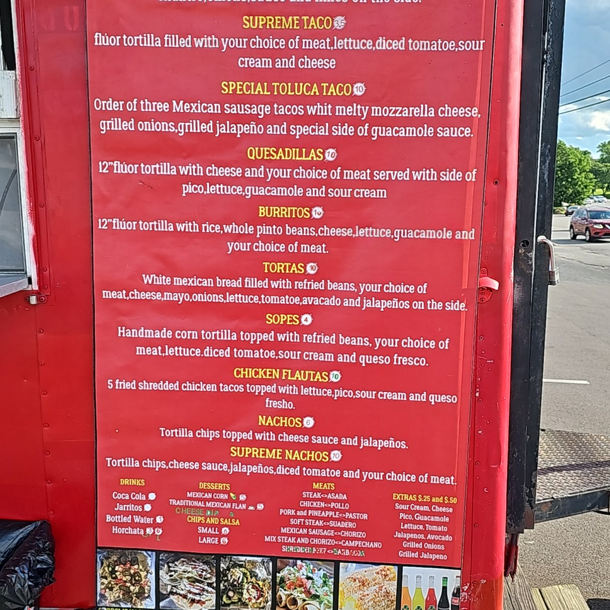 La toluqueña Menu