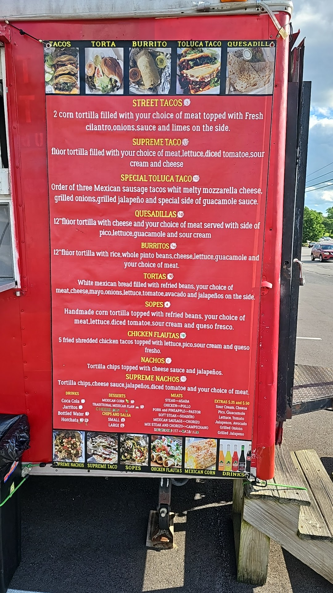La toluqueña Menu
