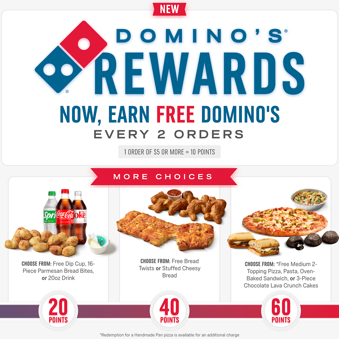 Domino's Pizza Menu