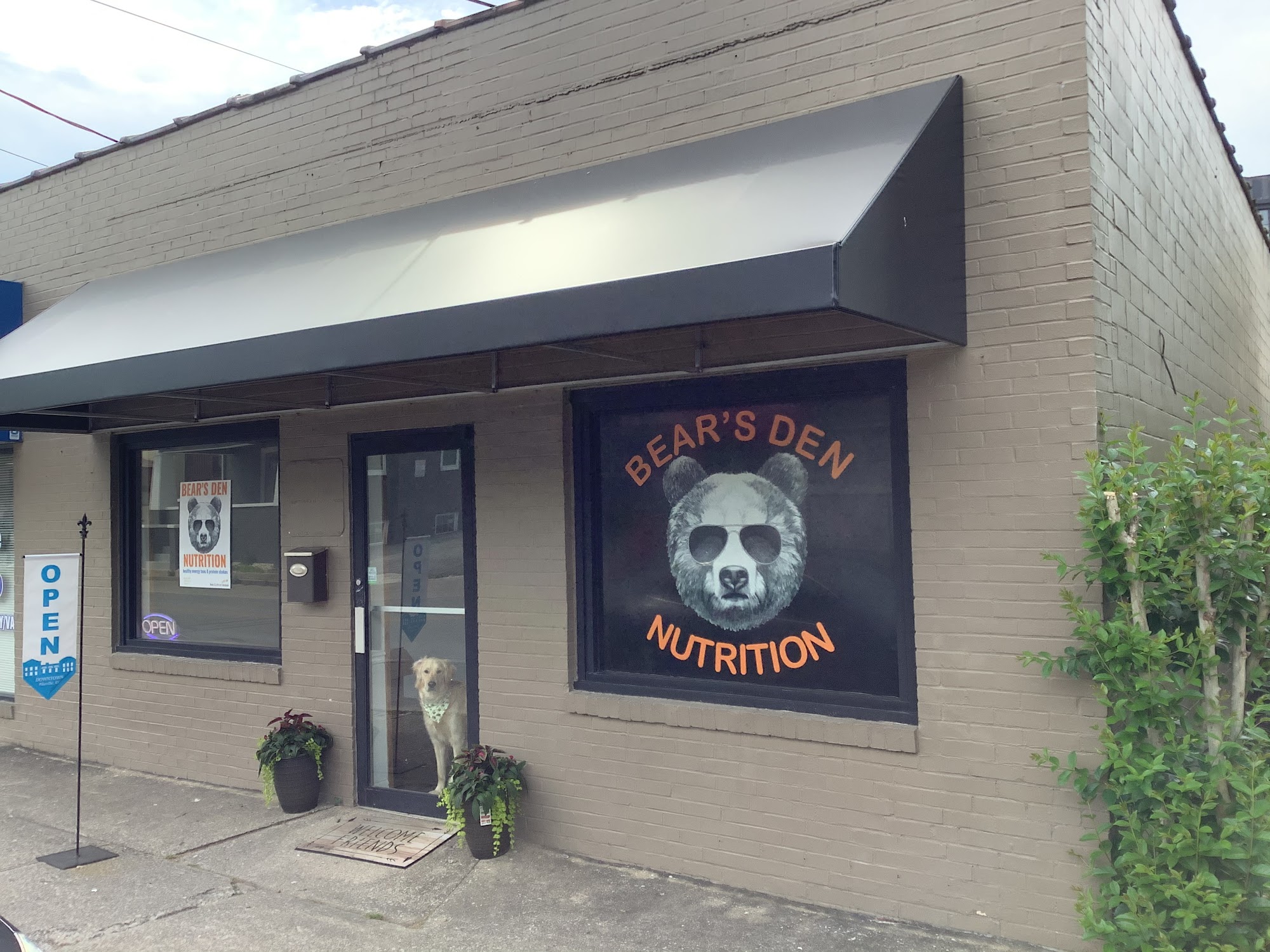 Bear's Den Nutrition Menu