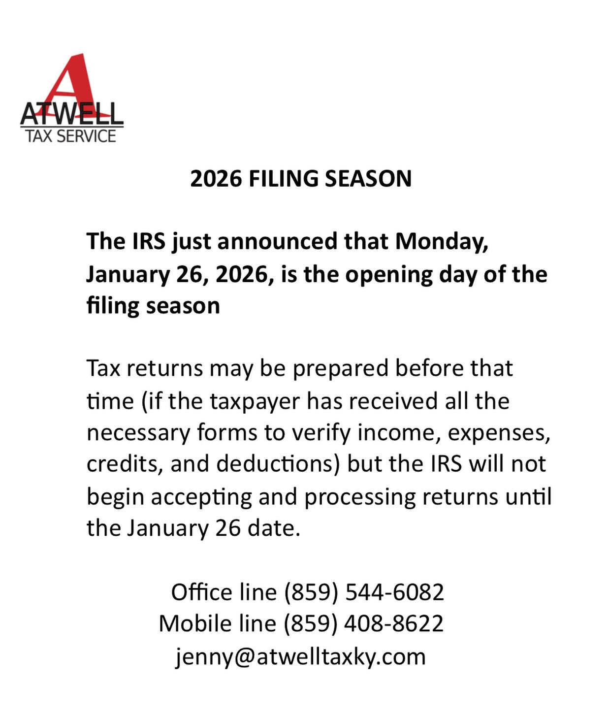 Atwell Tax Service