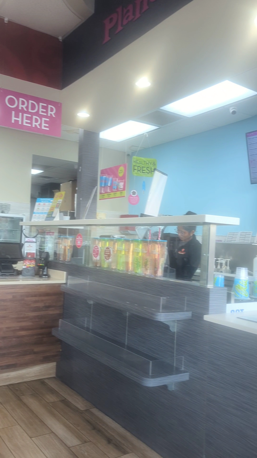 Planet Smoothie Menu