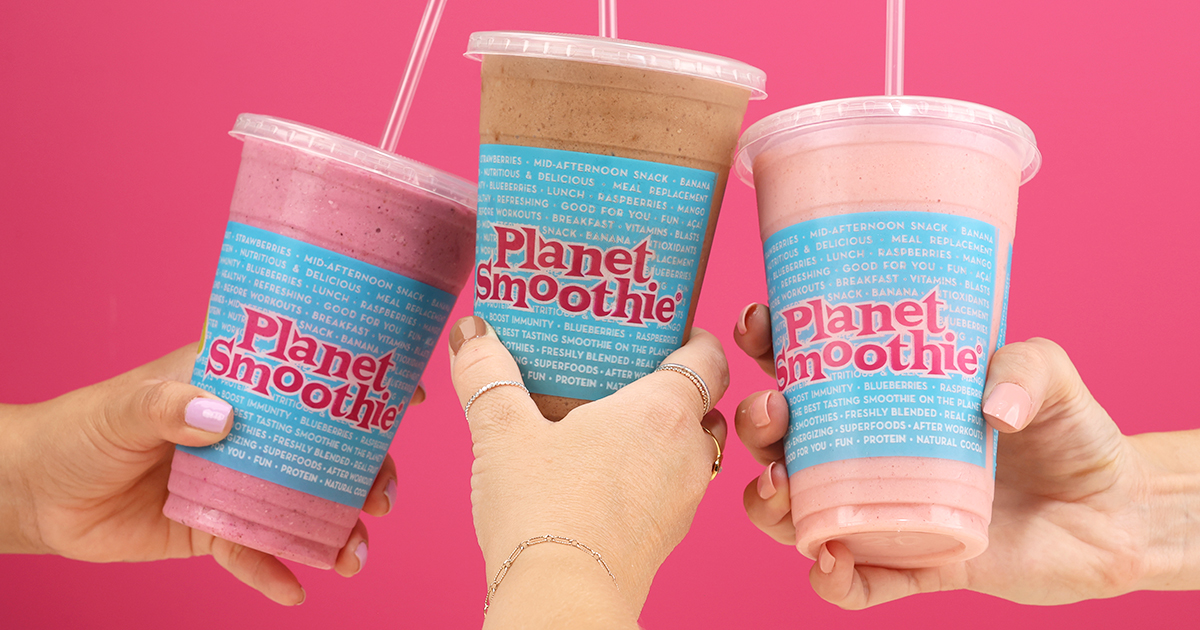 Planet Smoothie Menu
