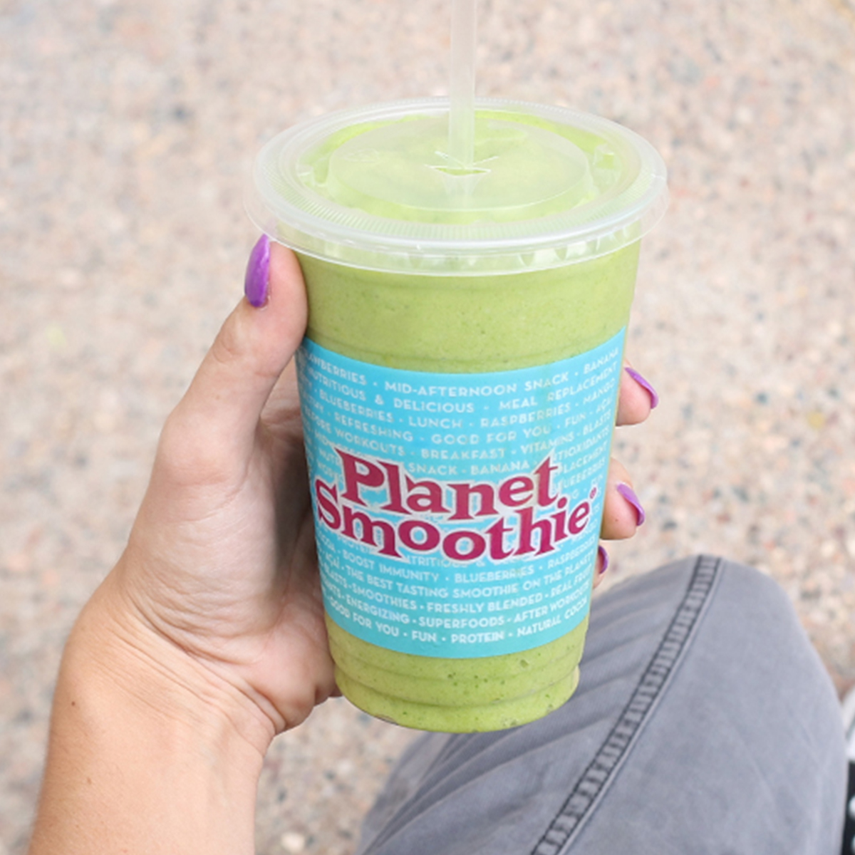 Planet Smoothie Menu