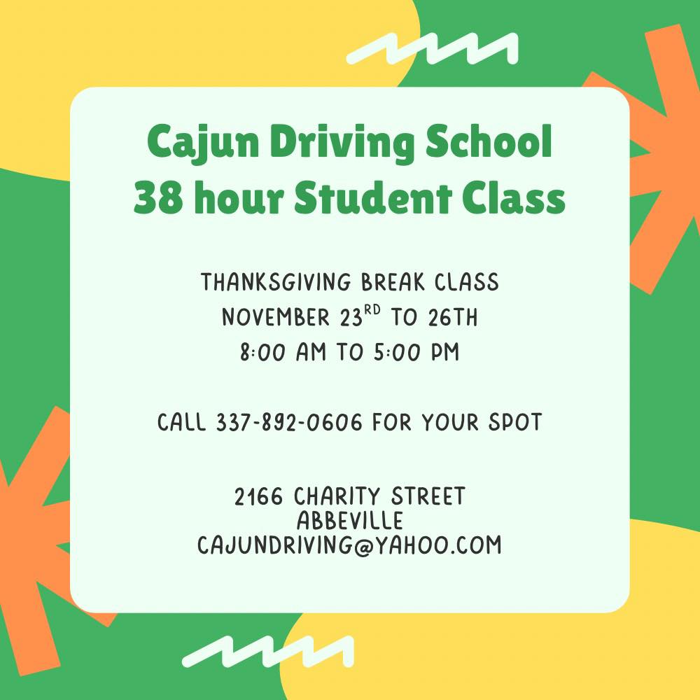 Cajun Driving School