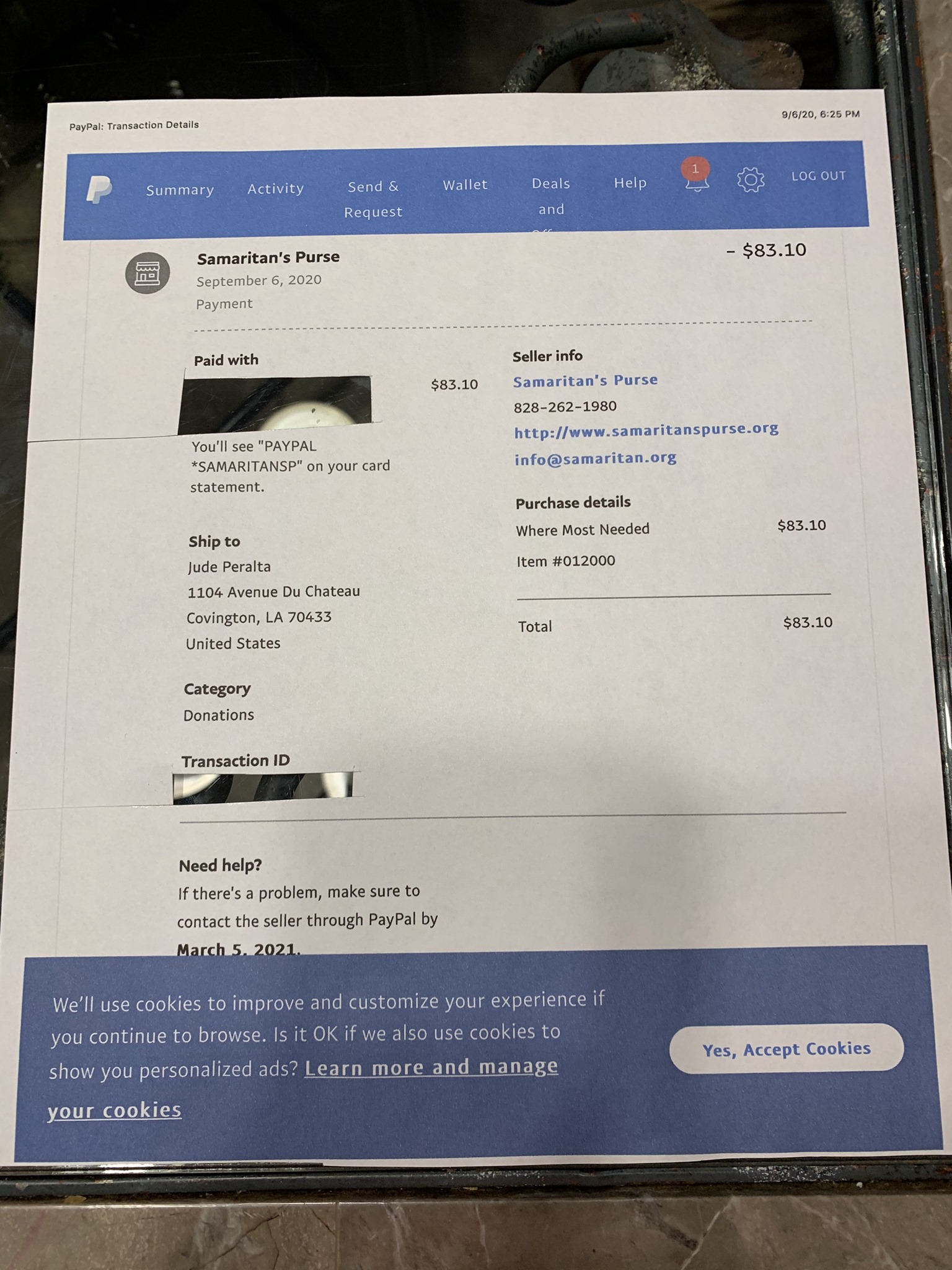 Crescent City Pops LLC Menu