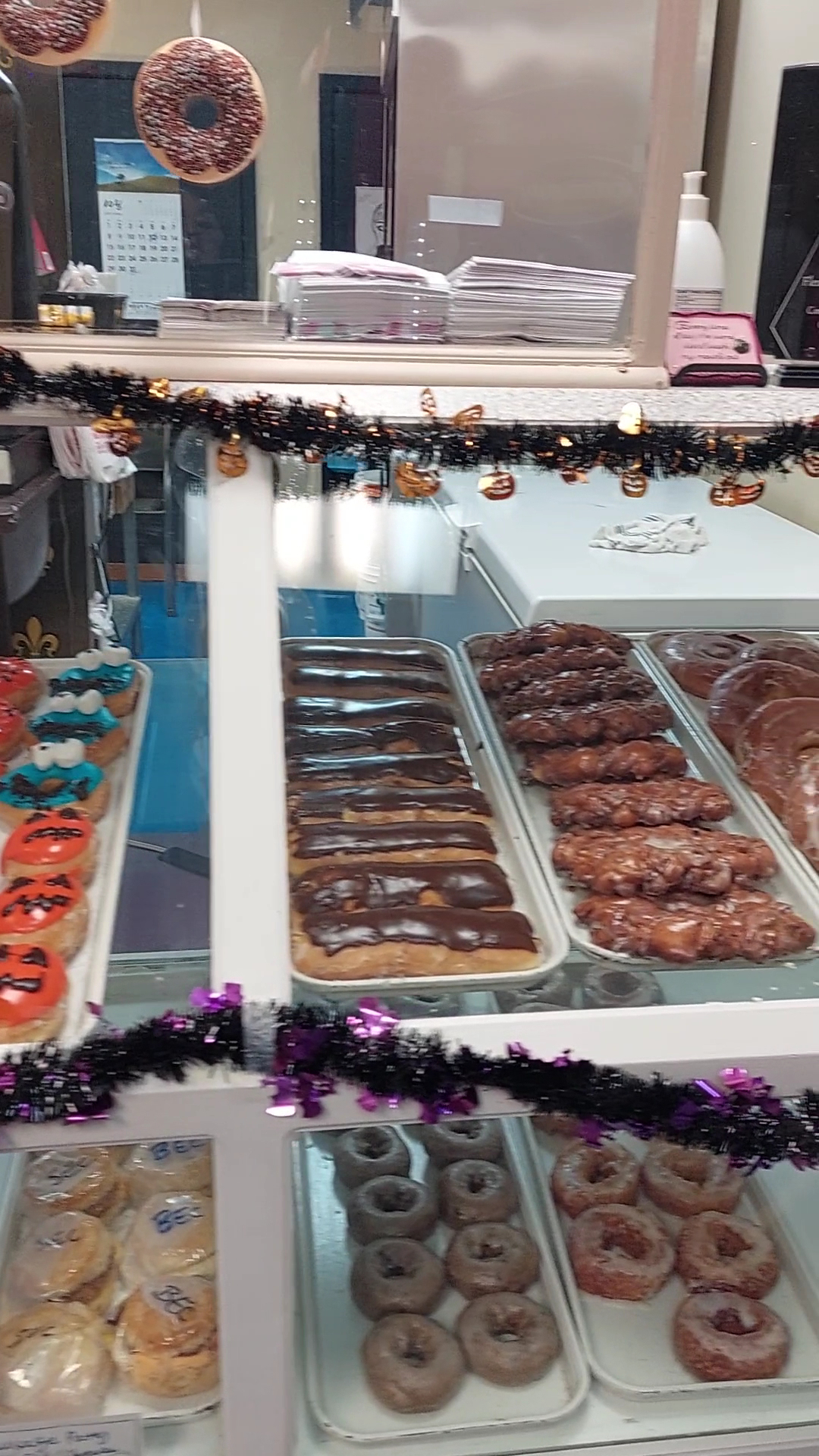 Fleur de Lis Donuts Menu