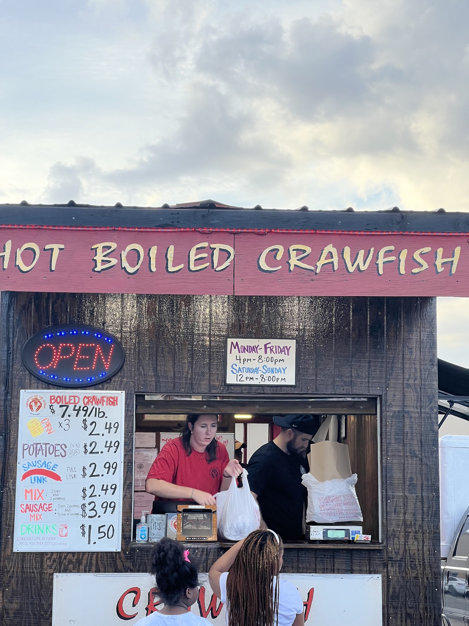 Crawfish on the Geaux Menu