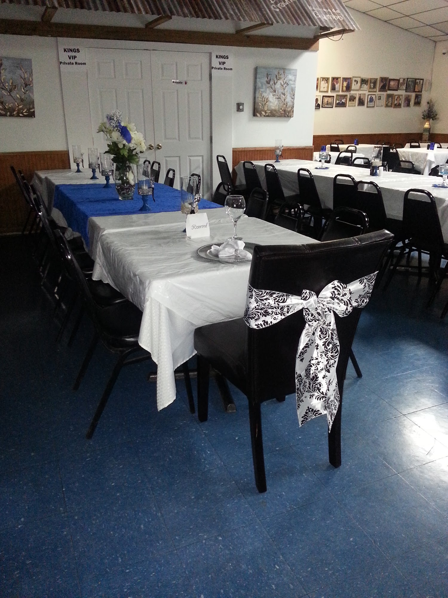 The Kings Palace Menu