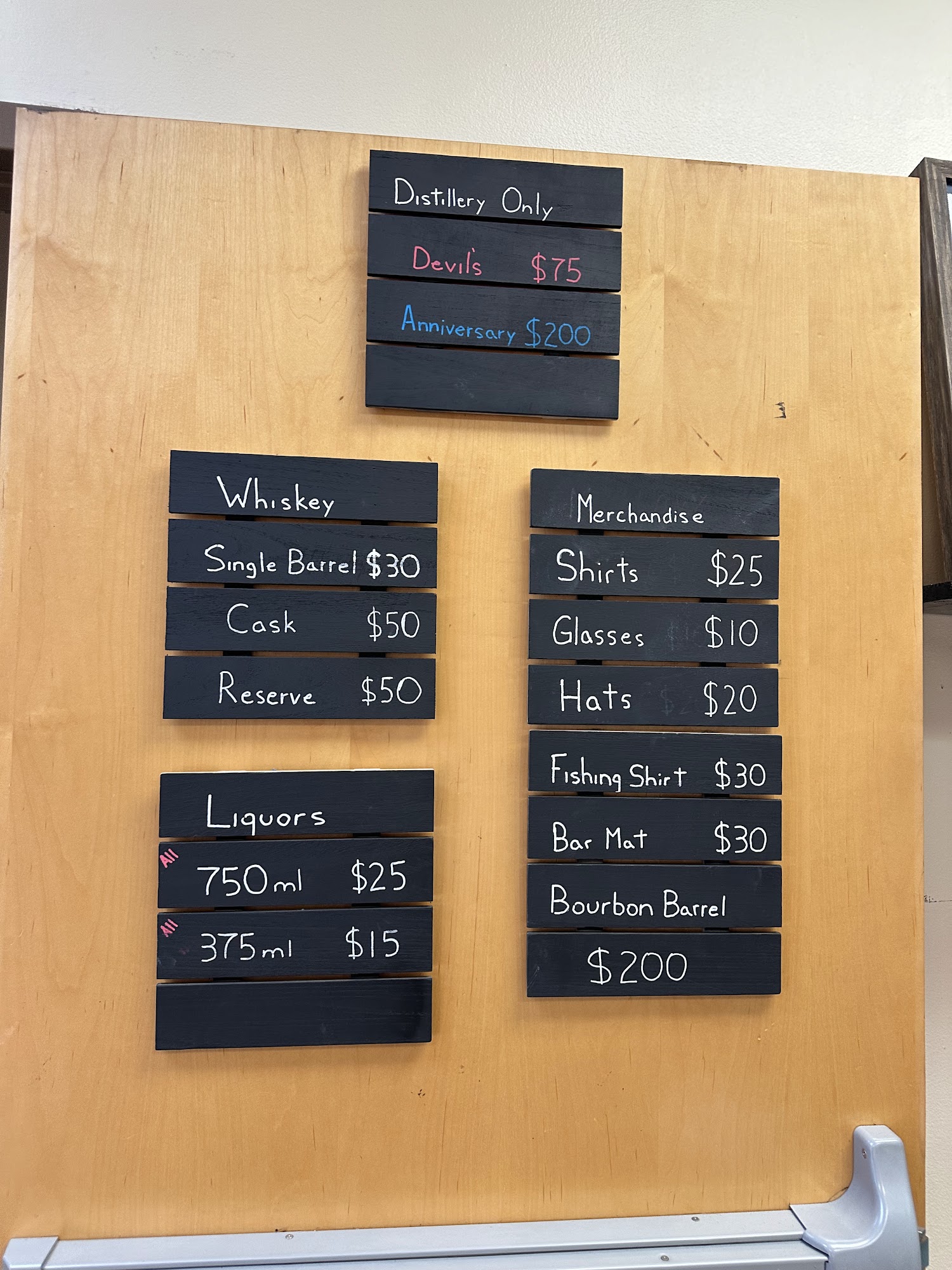 Laissez Versez LLC Menu