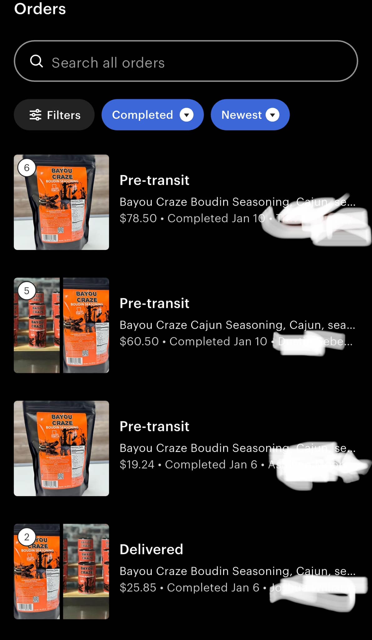 CookingWithJaee Menu