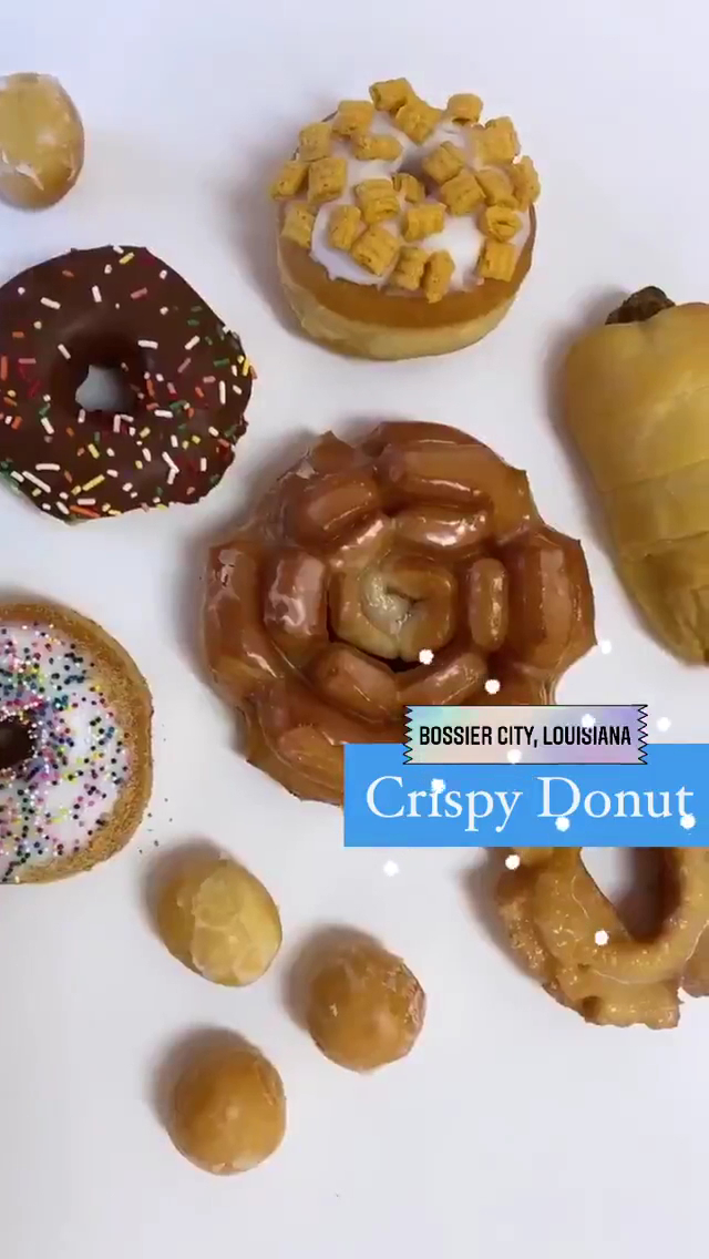 Crispy Donut Menu