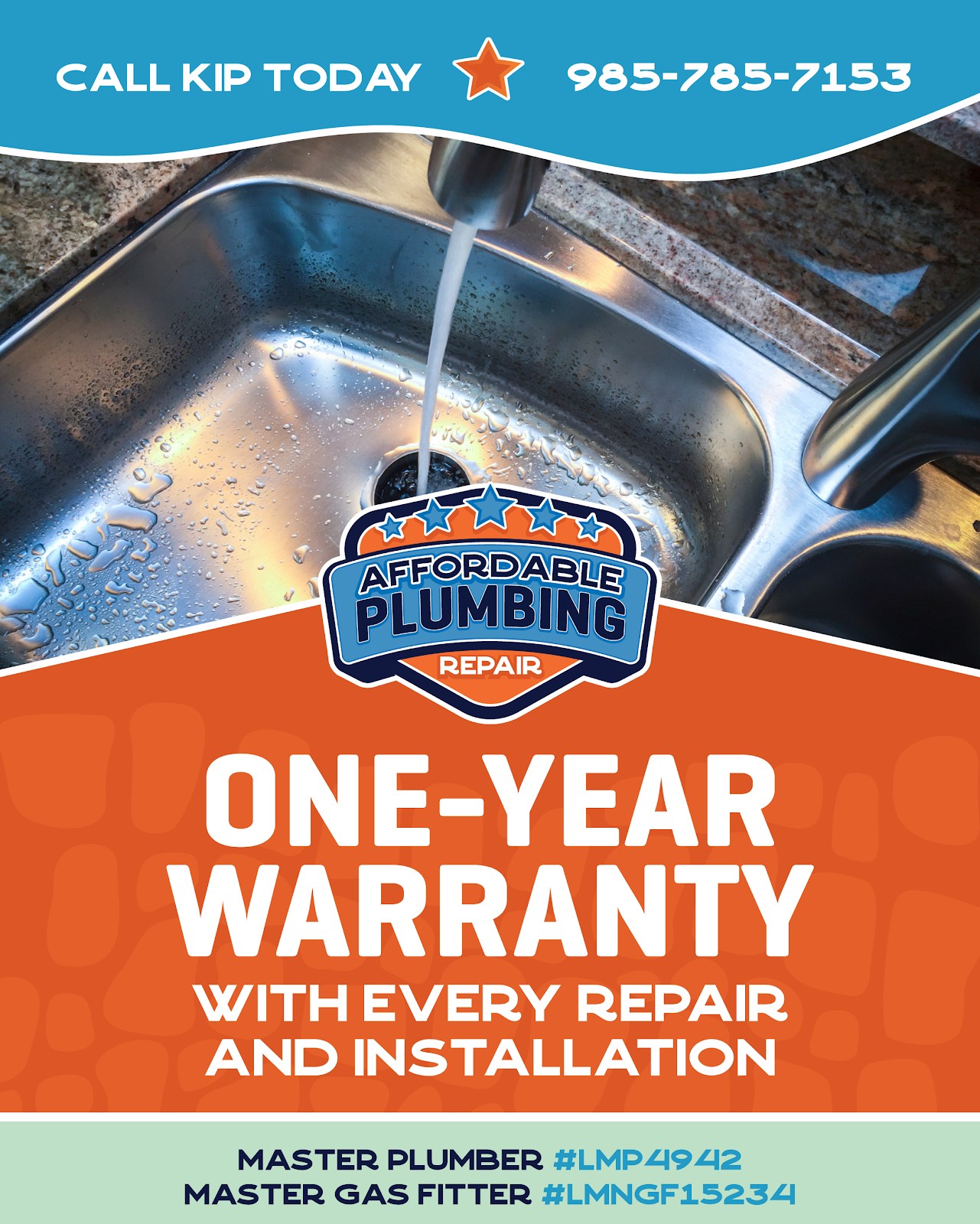 Affordable Plumbing Repair, LLC 897 Magnolia Ridge Rd, Boutte Louisiana 70039