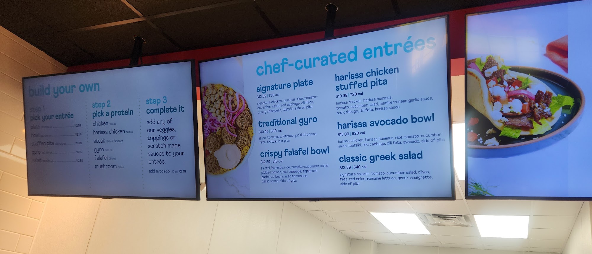 Garbanzo Mediterranean Fresh Menu