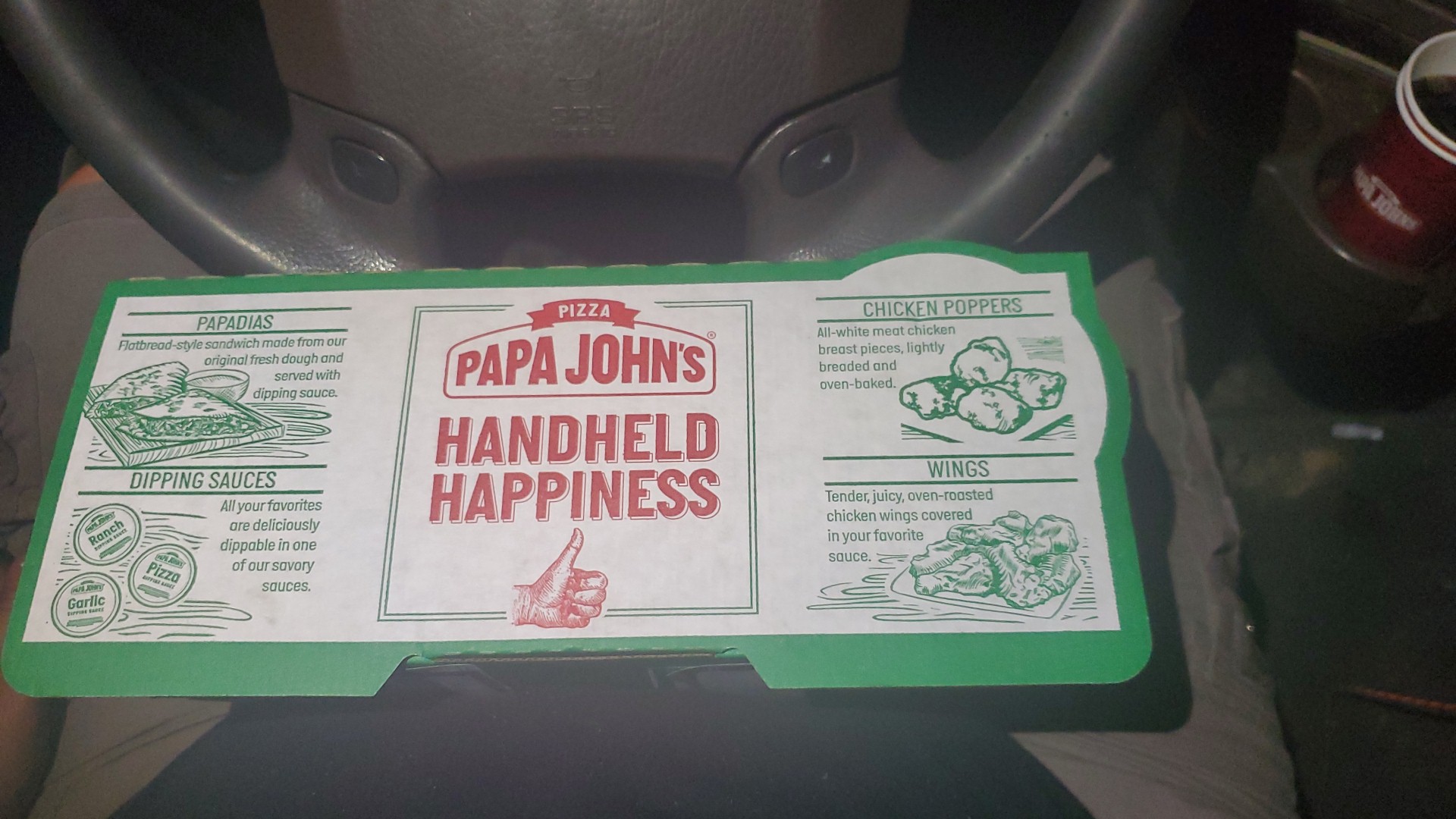 Papa Johns Pizza Menu