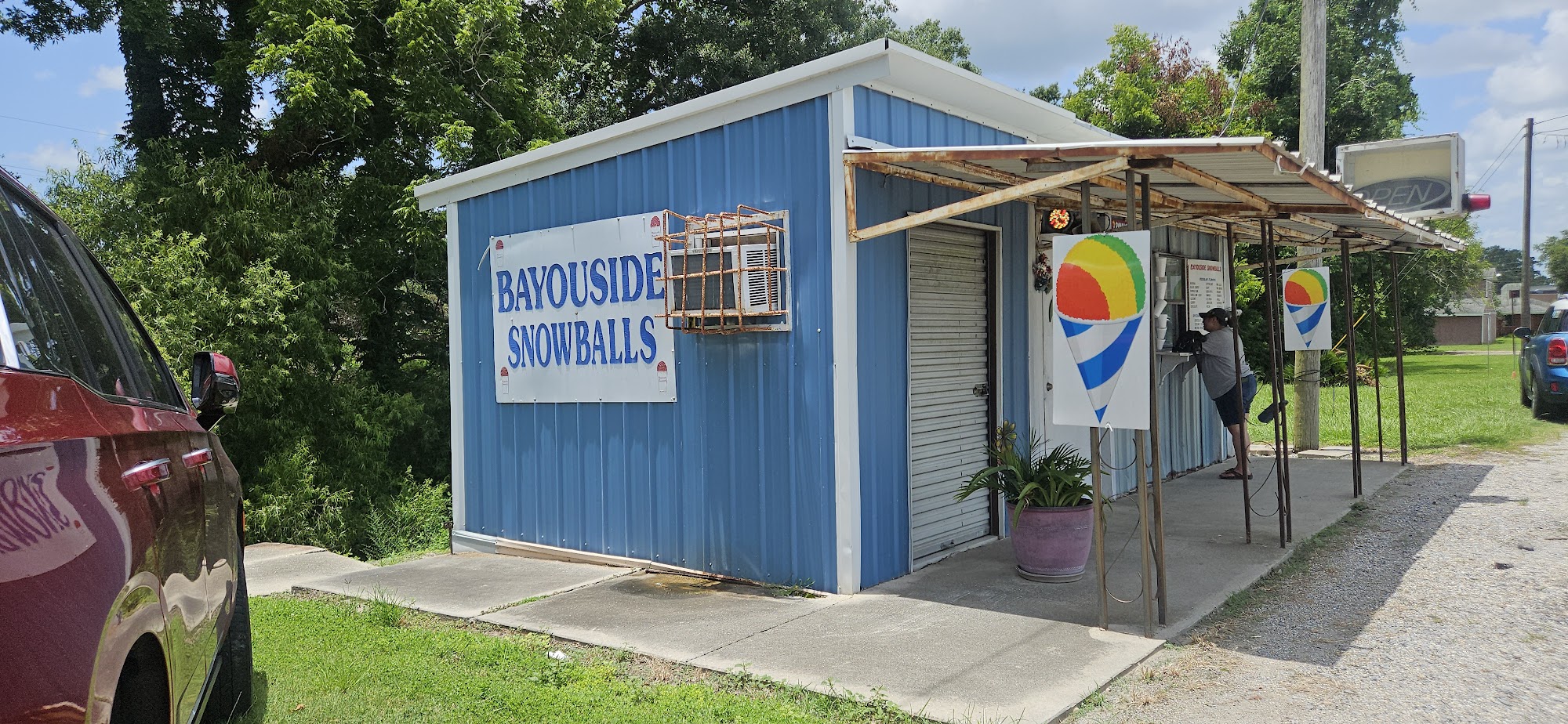 Bayou Side Snowballs 4238 W Park Ave, Gray