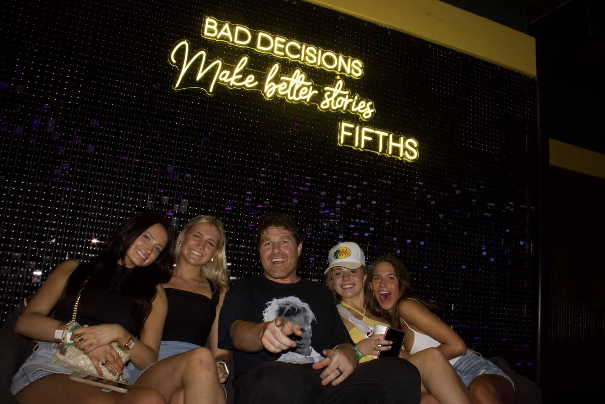 Fifth's Bar and Arcade Menu