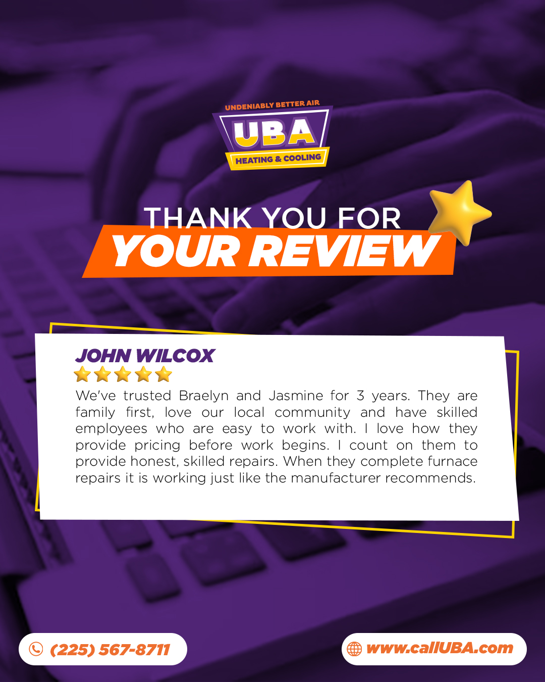 UBA MECHANICAL, LLC
