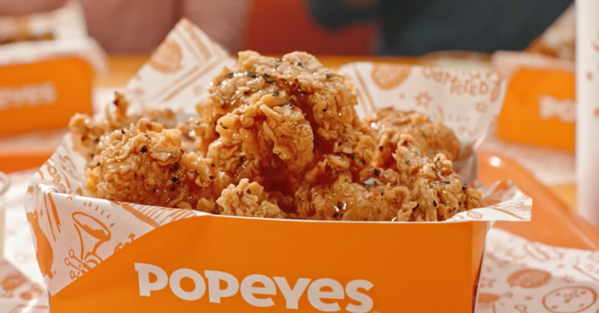 Popeyes Louisiana Kitchen Menu