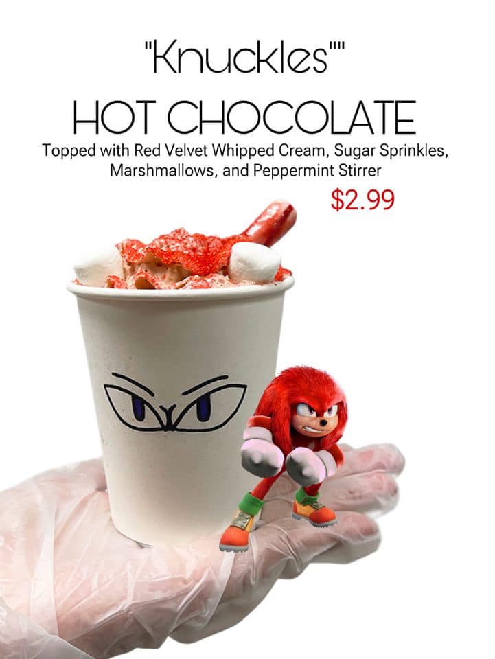 Tutti Frutti Frozen Yogurt Menu