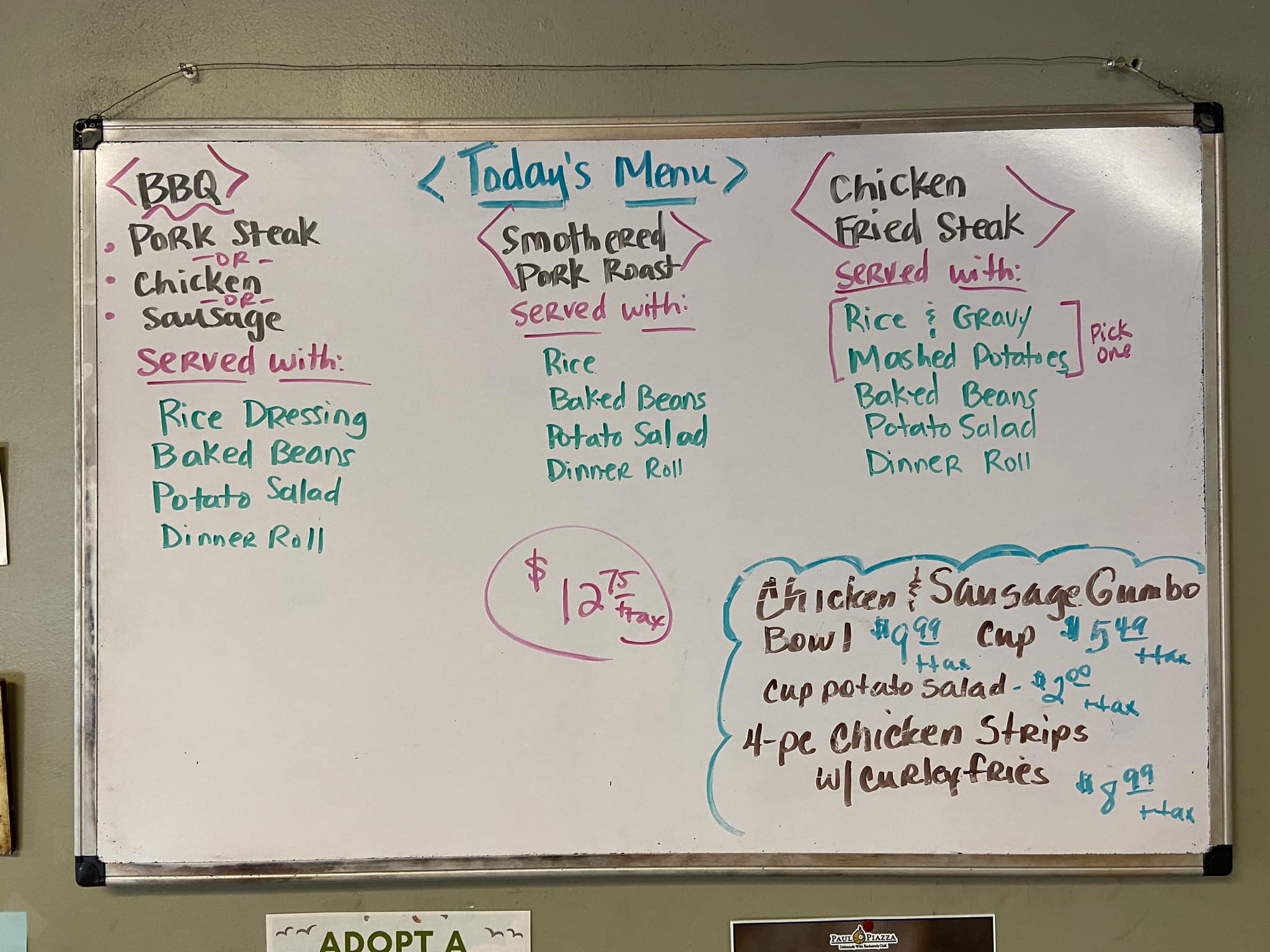 Munchies Lunchbox Express Menu