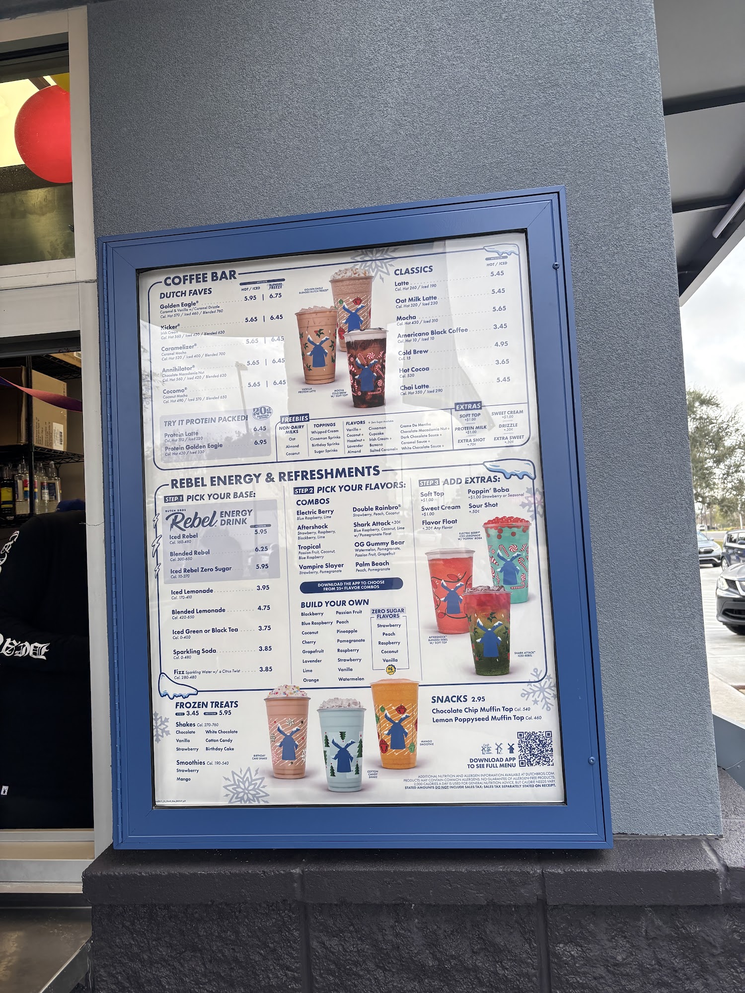 Dutch Bros Coffee Menu
