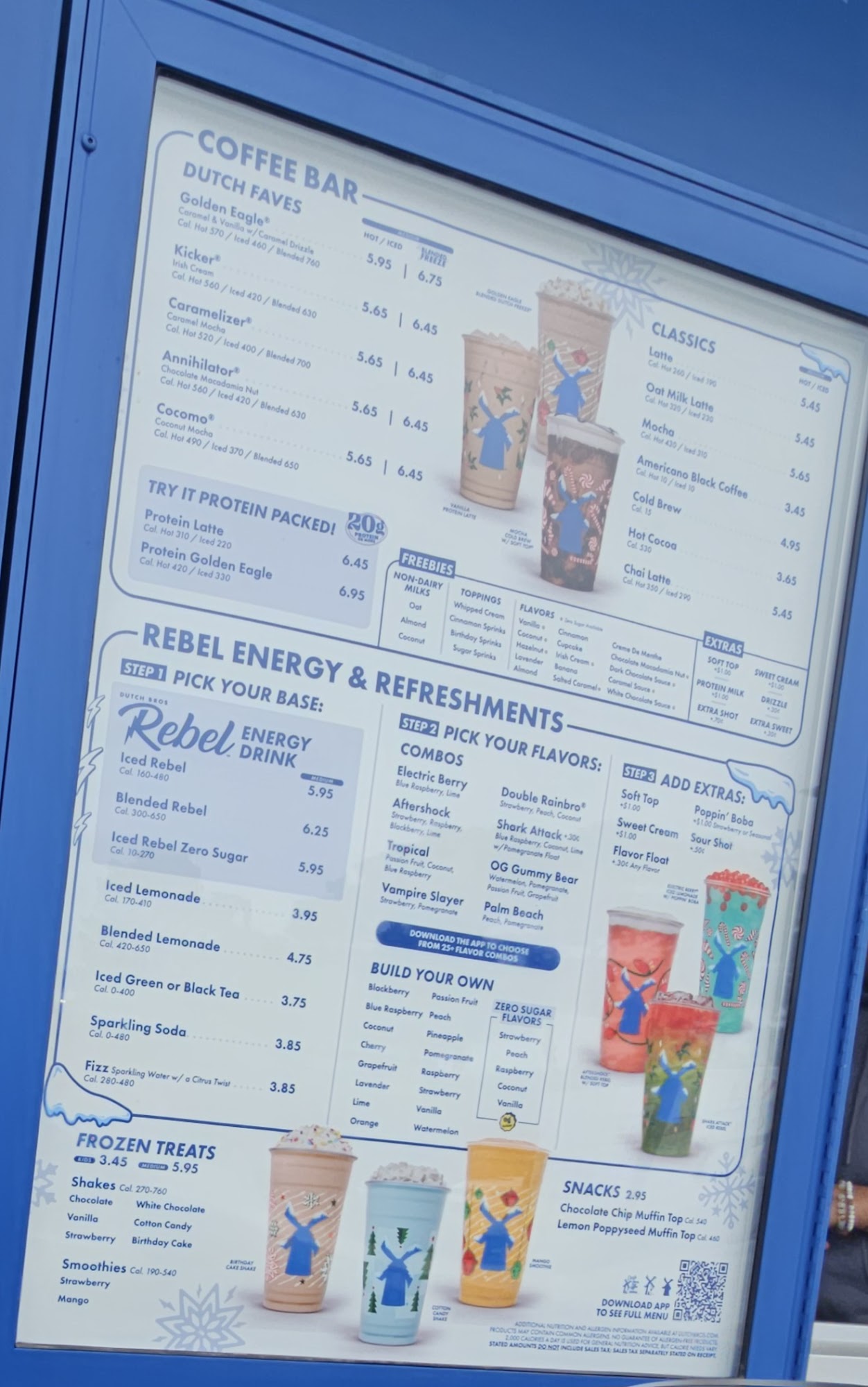 Dutch Bros Coffee Menu