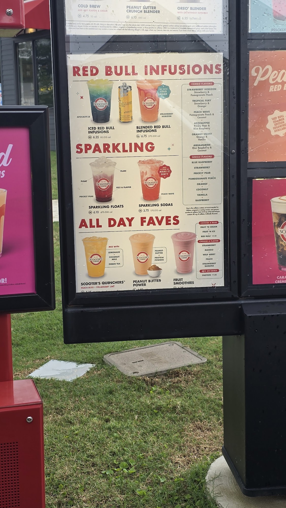 Scooter's Coffee Menu