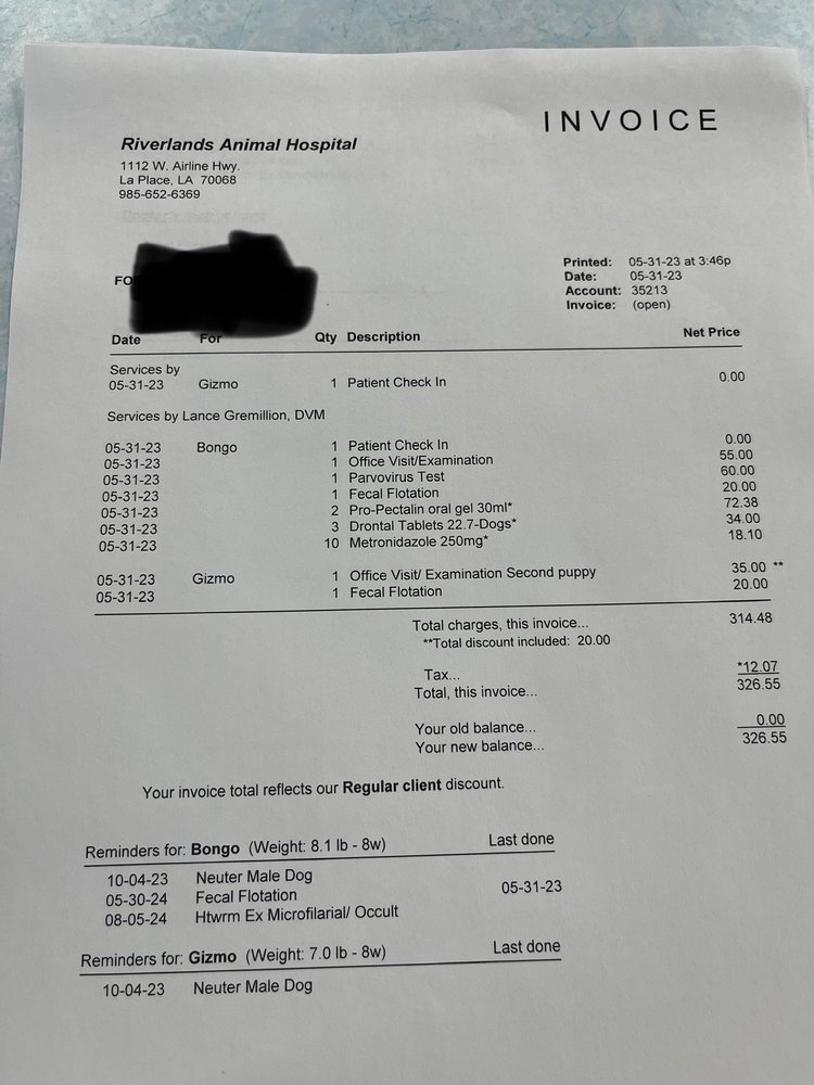 Riverlands Animal Hospital: Troxler Jena DVM Laplace