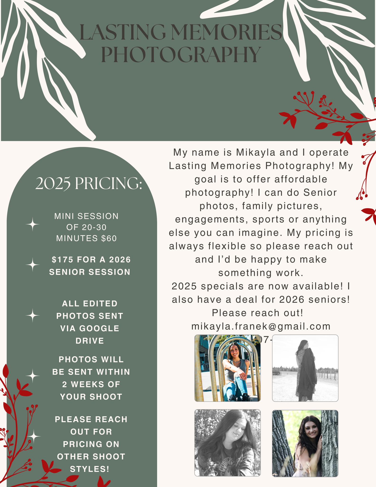 Lasting Memories Photography 535 Oak Allee Dr, Laplace Louisiana 70068