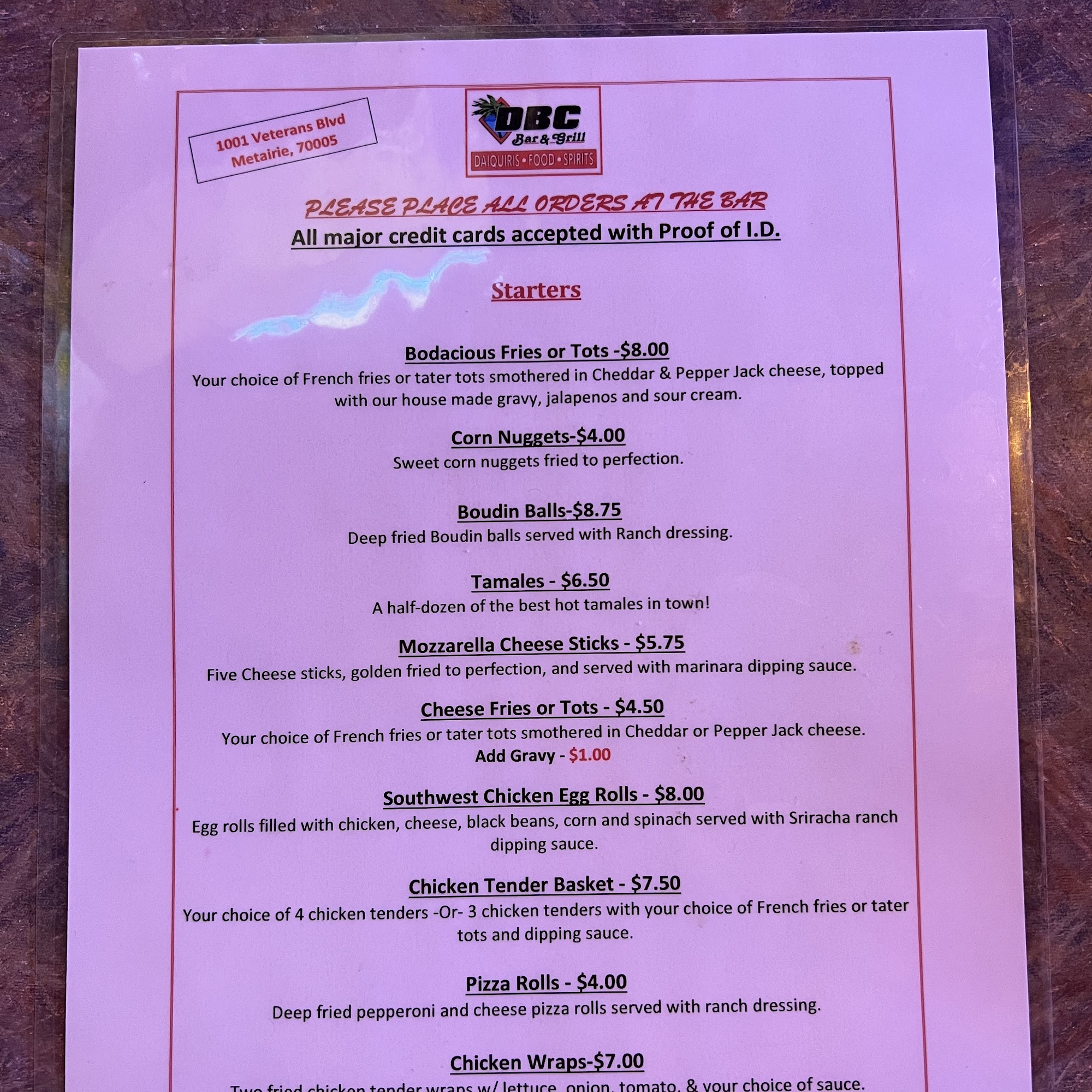 DBC Bar & Grill Metairie