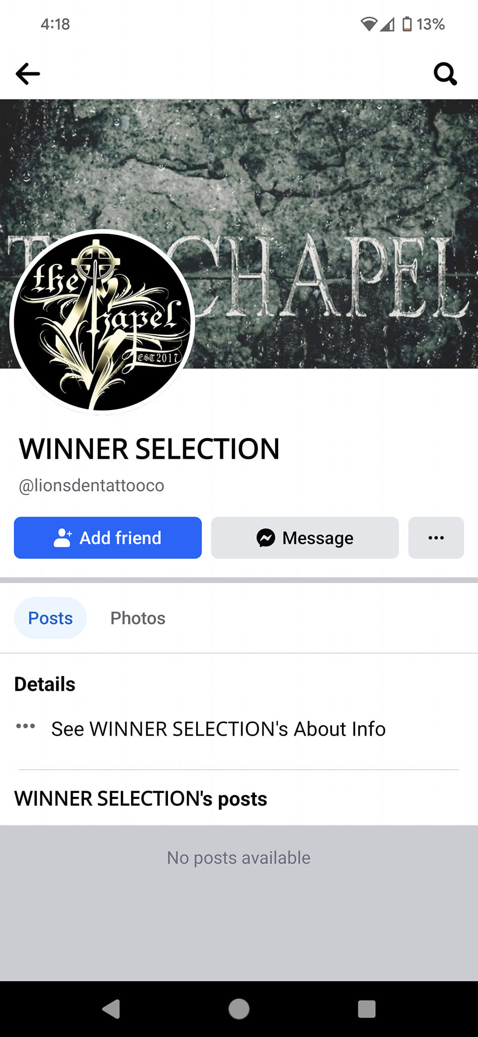 Photo credit: facebook