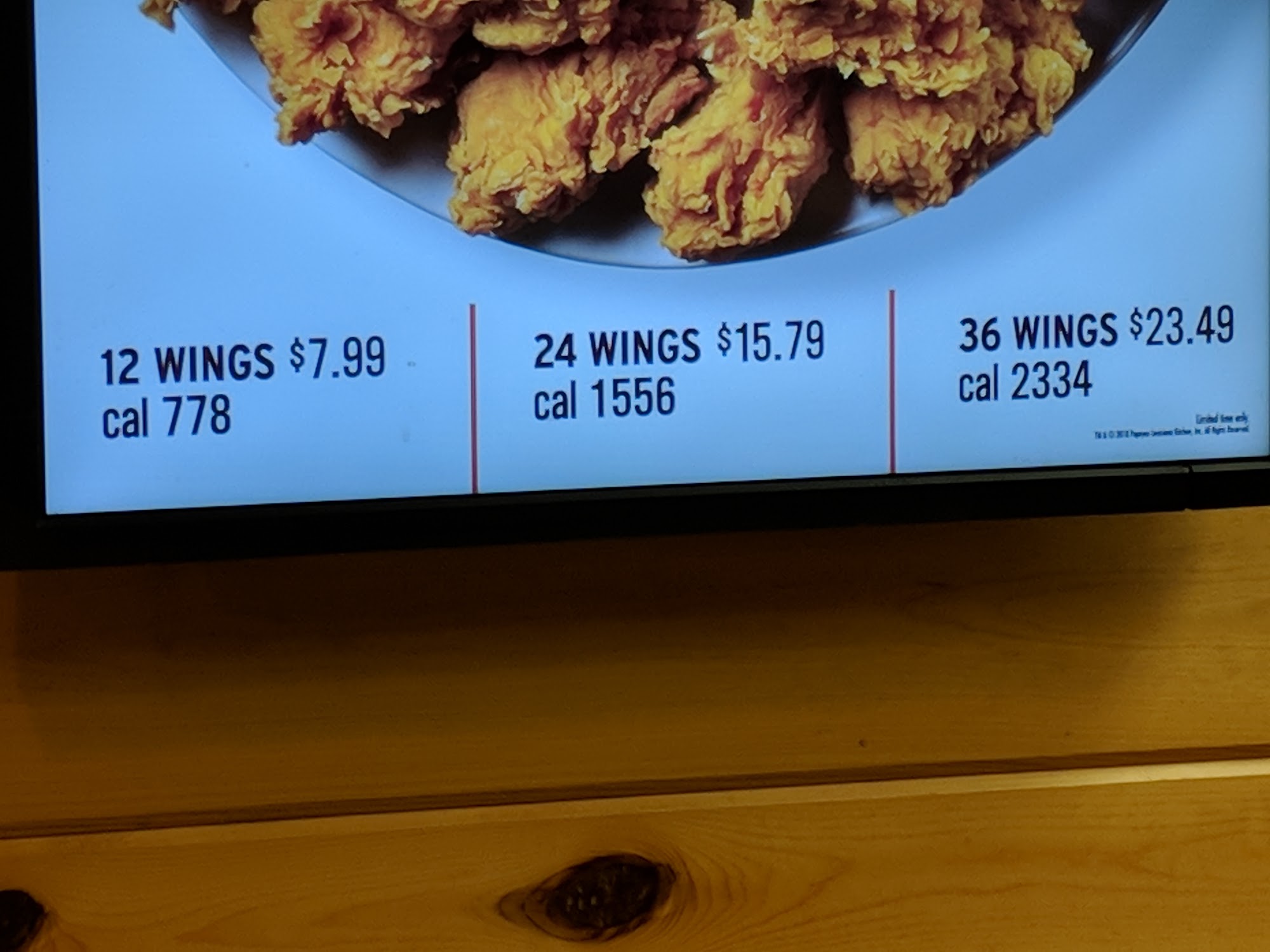 Popeyes Louisiana Kitchen Menu