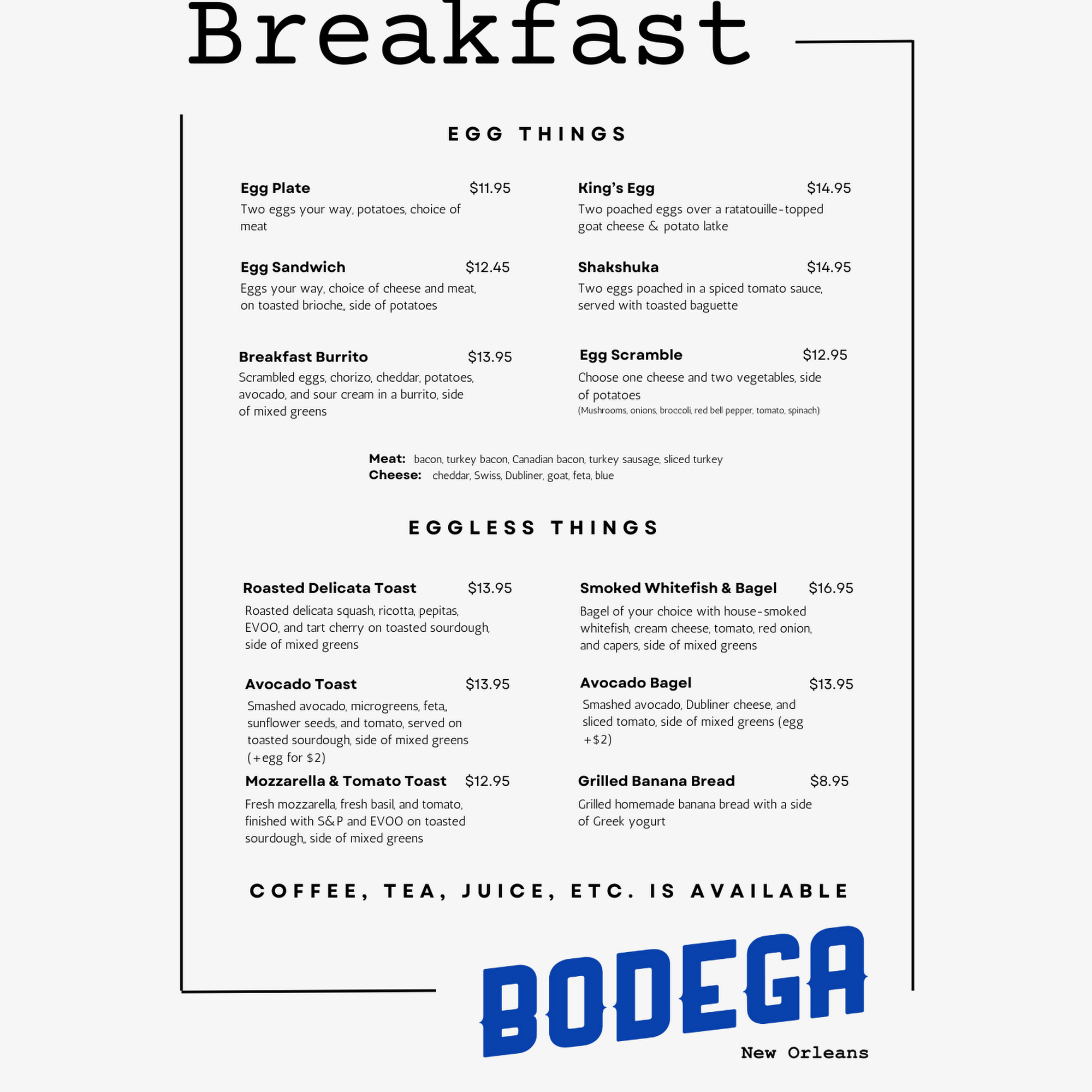 Bodega New Orleans