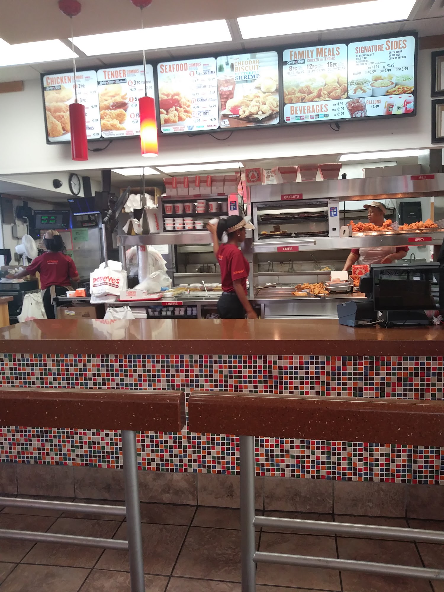 Popeyes Louisiana Kitchen Menu